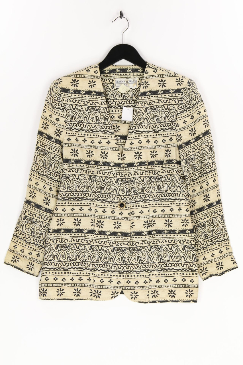 Jessica Howard - Blazer aus Baumwoll-Mix im Ethno-Stil - D 36