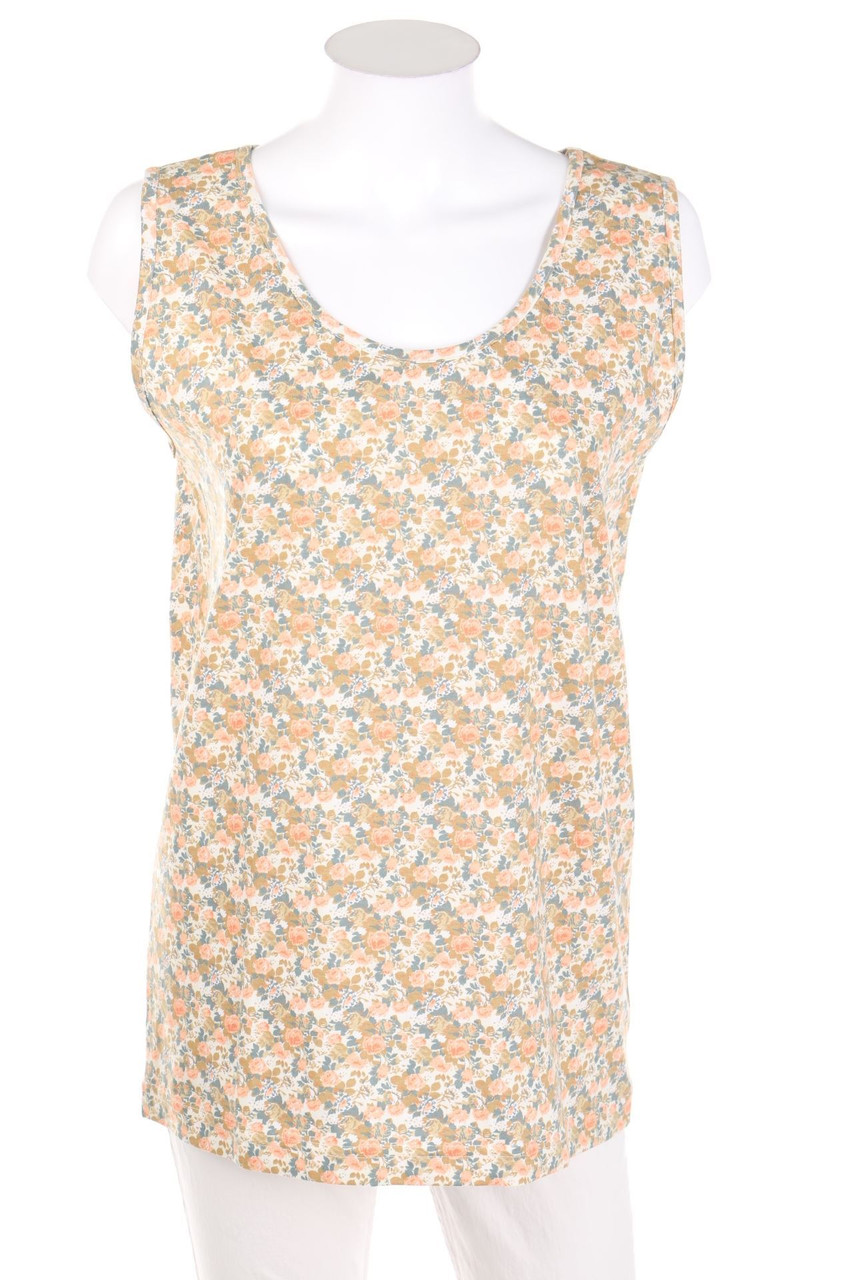 Cloumod - Top aus Baumwolle mit Blumen-Print - S