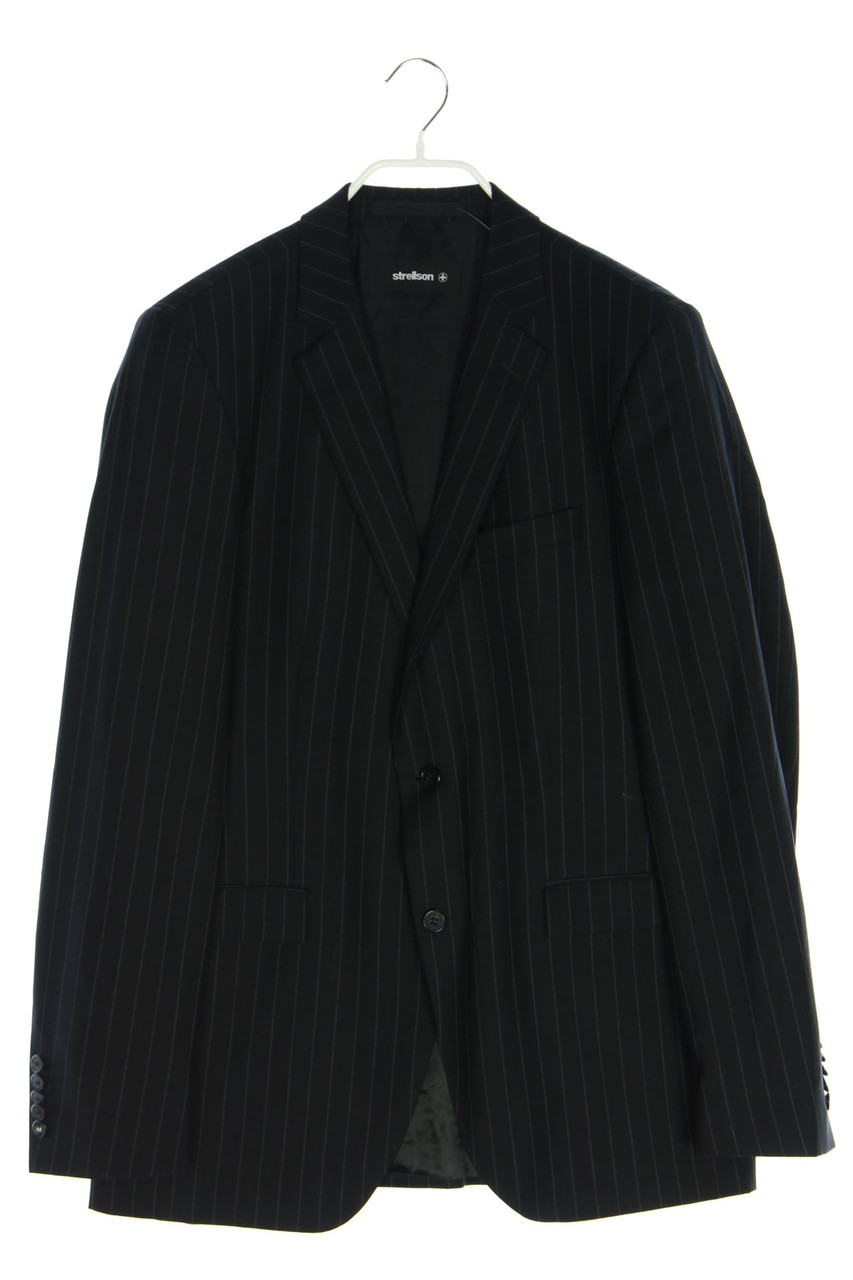 strellson - Schurwoll-Sakko mit Streifen - 48
