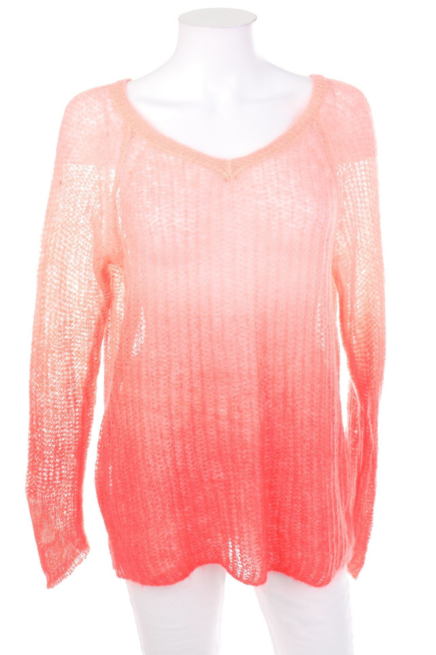 UNITED COLORS OF BENETTON - Strick-Pullover mit Dip Dye-Effekt - L