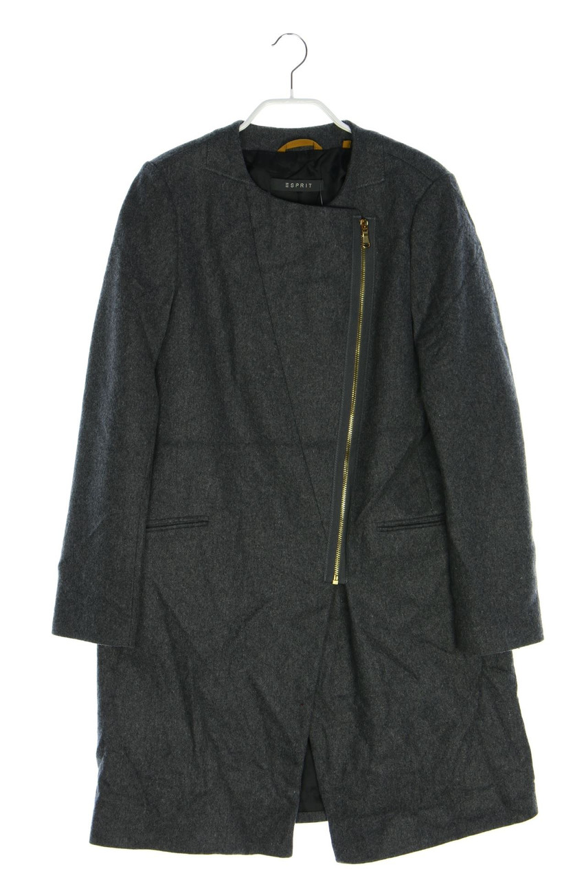 ESPRIT - Mantel mit Schurwolle - D 36