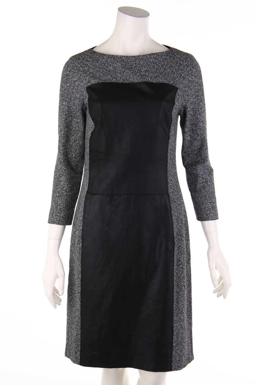 DRYKORN - Kleid mit Leder-Details - D 40