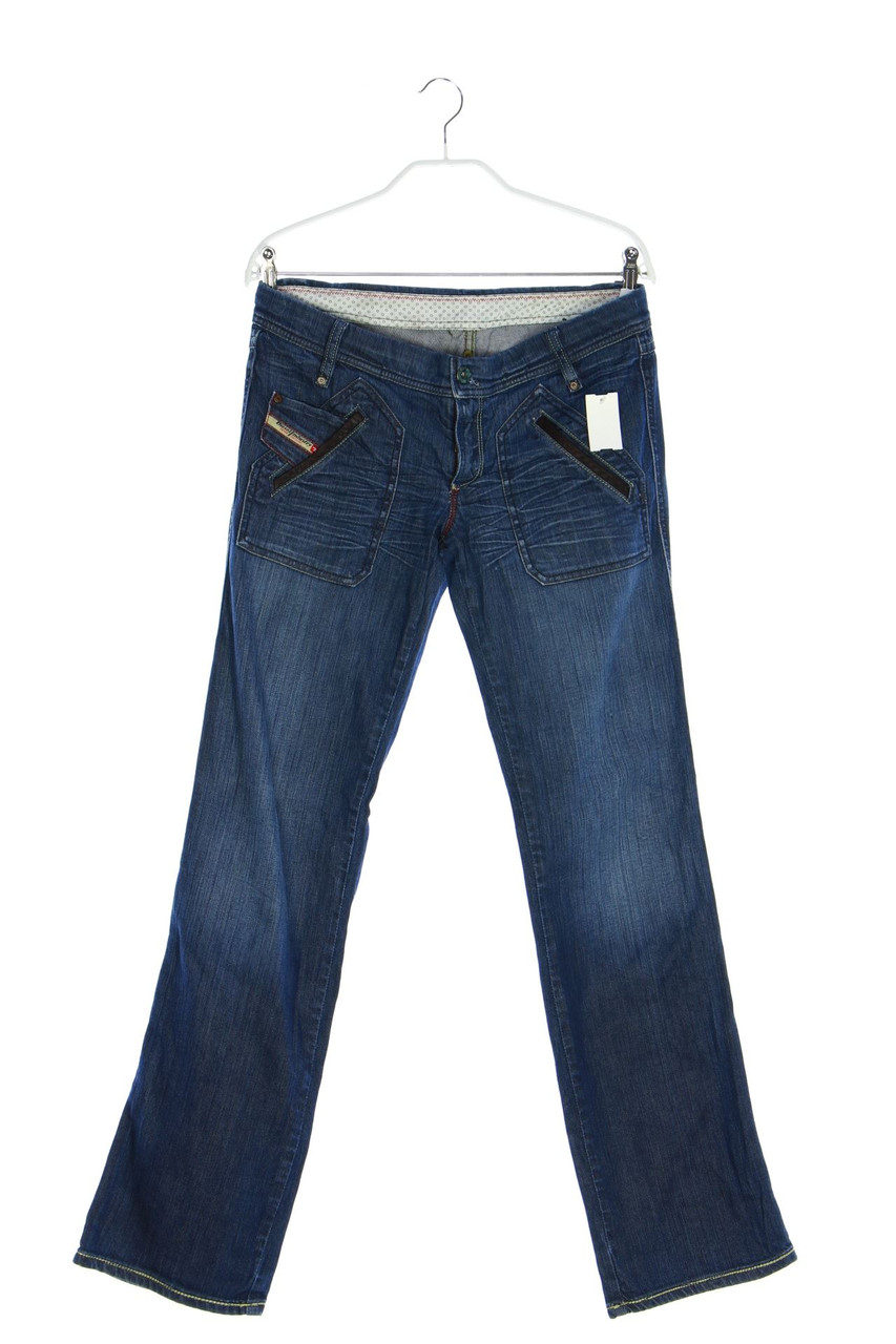 Diesel Industry - Used Look Straight Cut Jeans - W30
