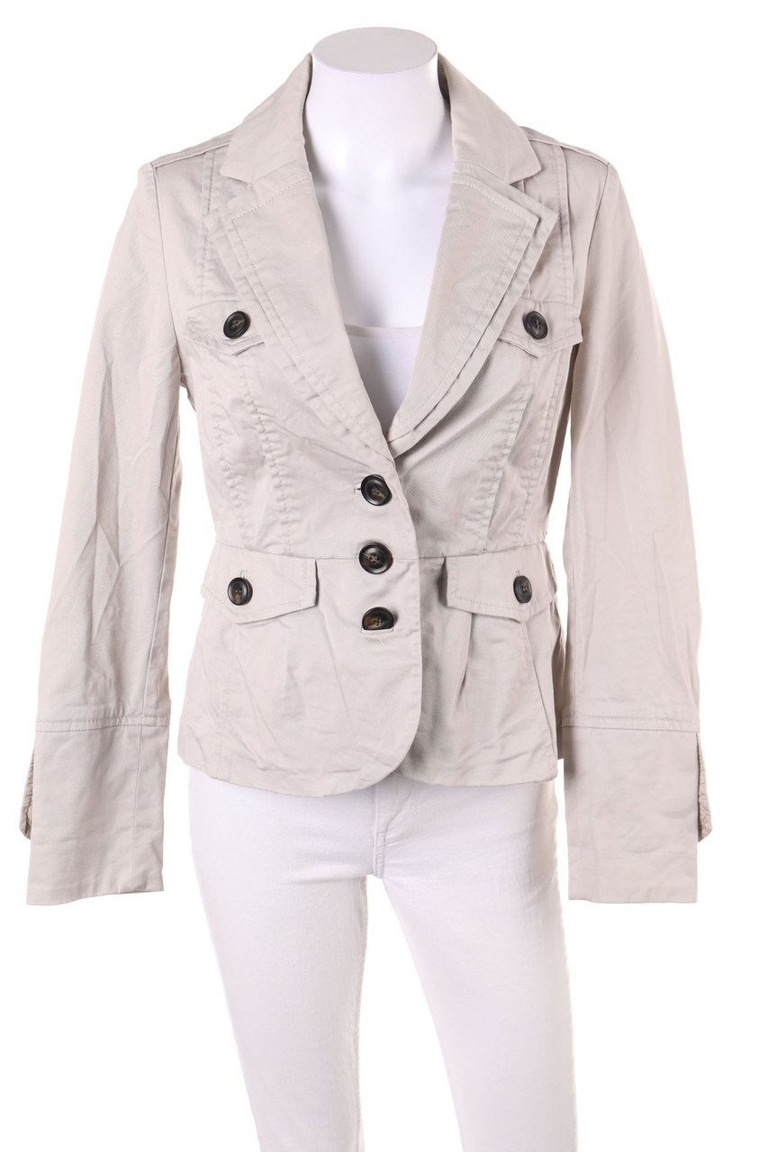 MANGO SUIT - Blazer-Jacke im Layer Look mit Riegeln - D 36