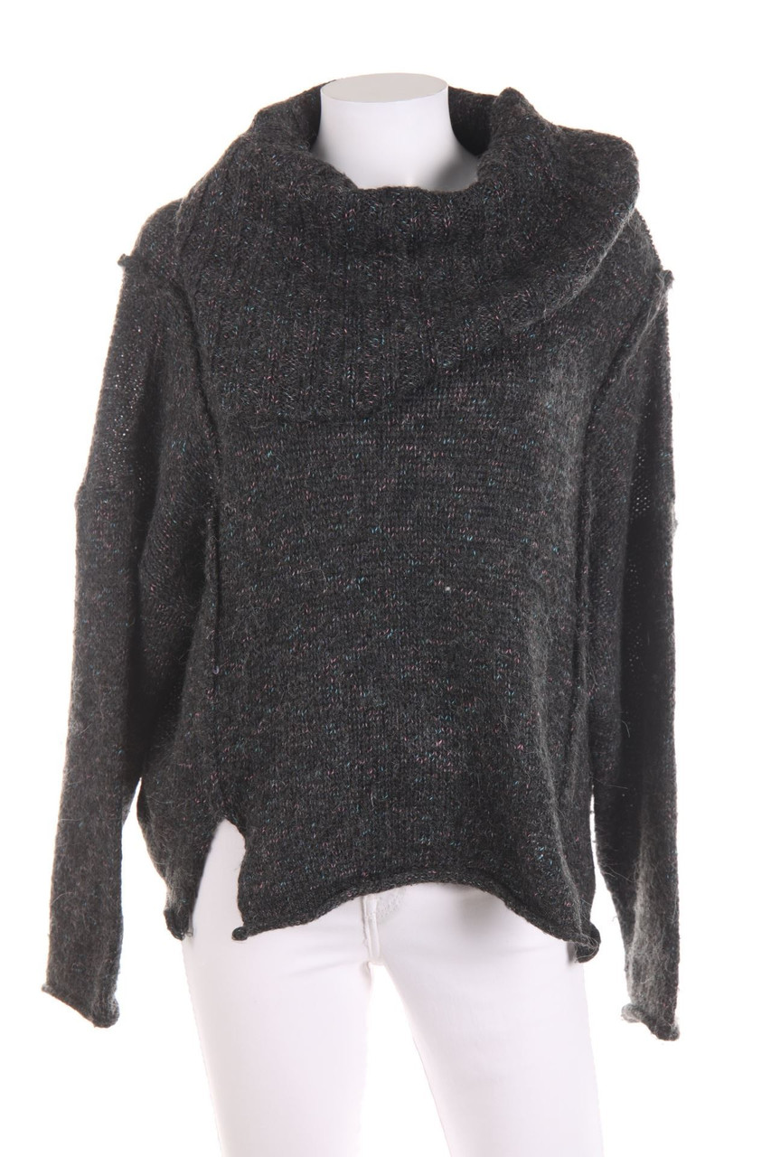 Niederberger - Oversize-Strick-Pullover mit Rollkragen - S