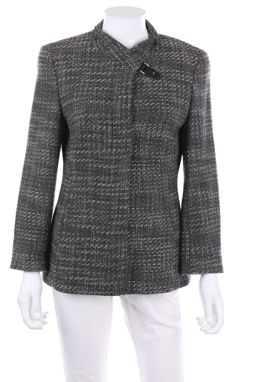 JOSEPH JANARD - Blazer aus Schurwoll-Mix mit Angora - D 36