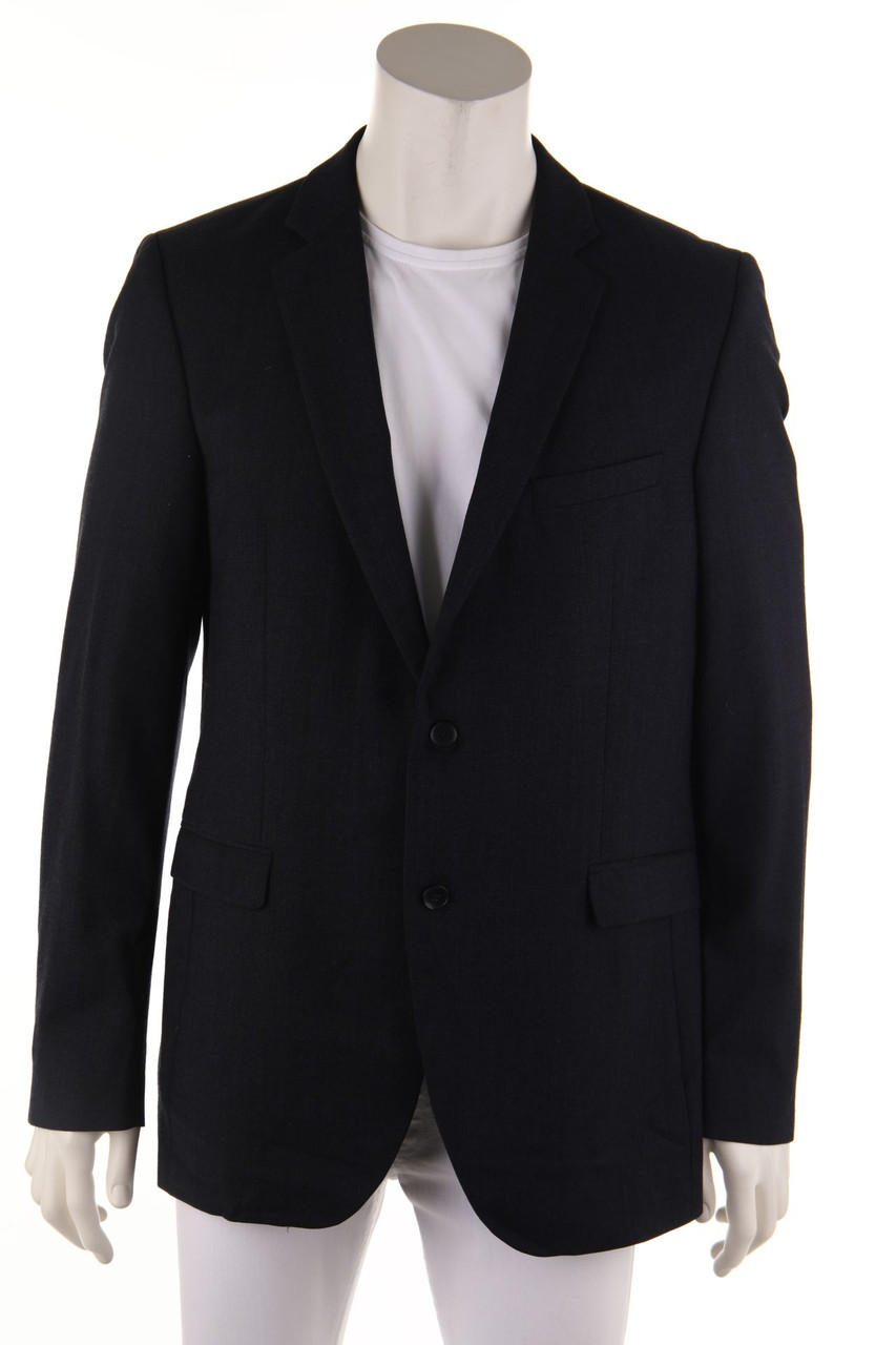 strellson - Sakko aus reiner Schurwolle mit Schlitz - L