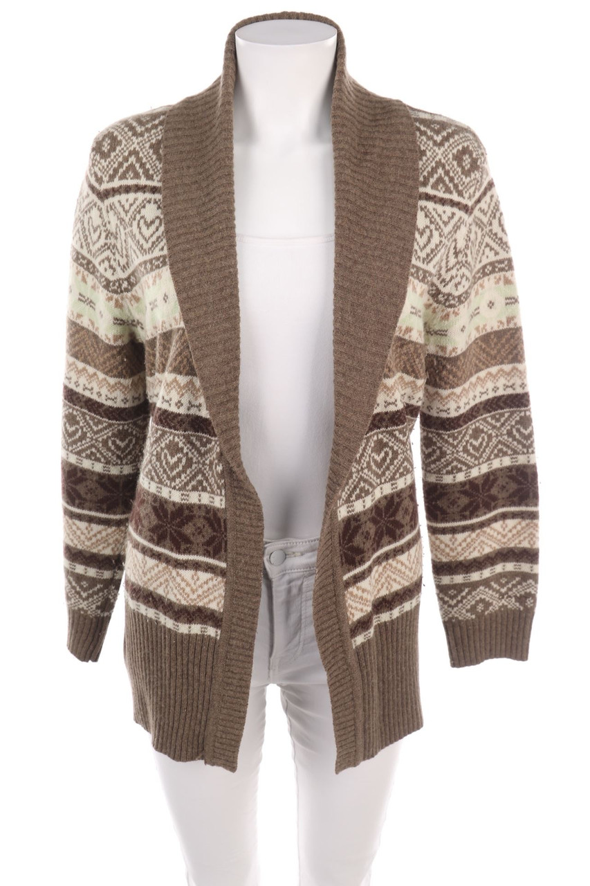 GANT - Norweger-Cardigan mit Lambswool mit Angora - M