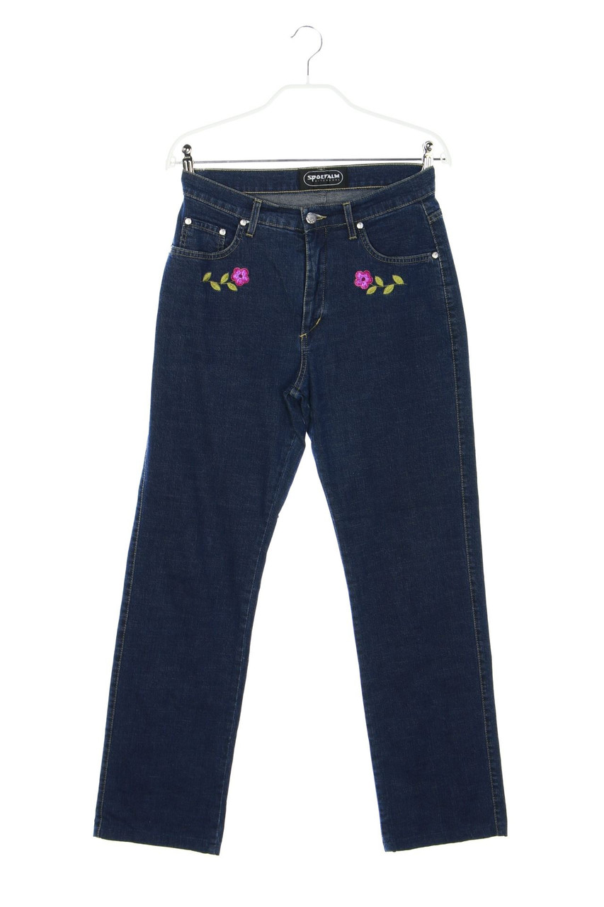 SPORTALM KITZBÜHEL - Straight Cut Jeans mit Stickereien - D 38