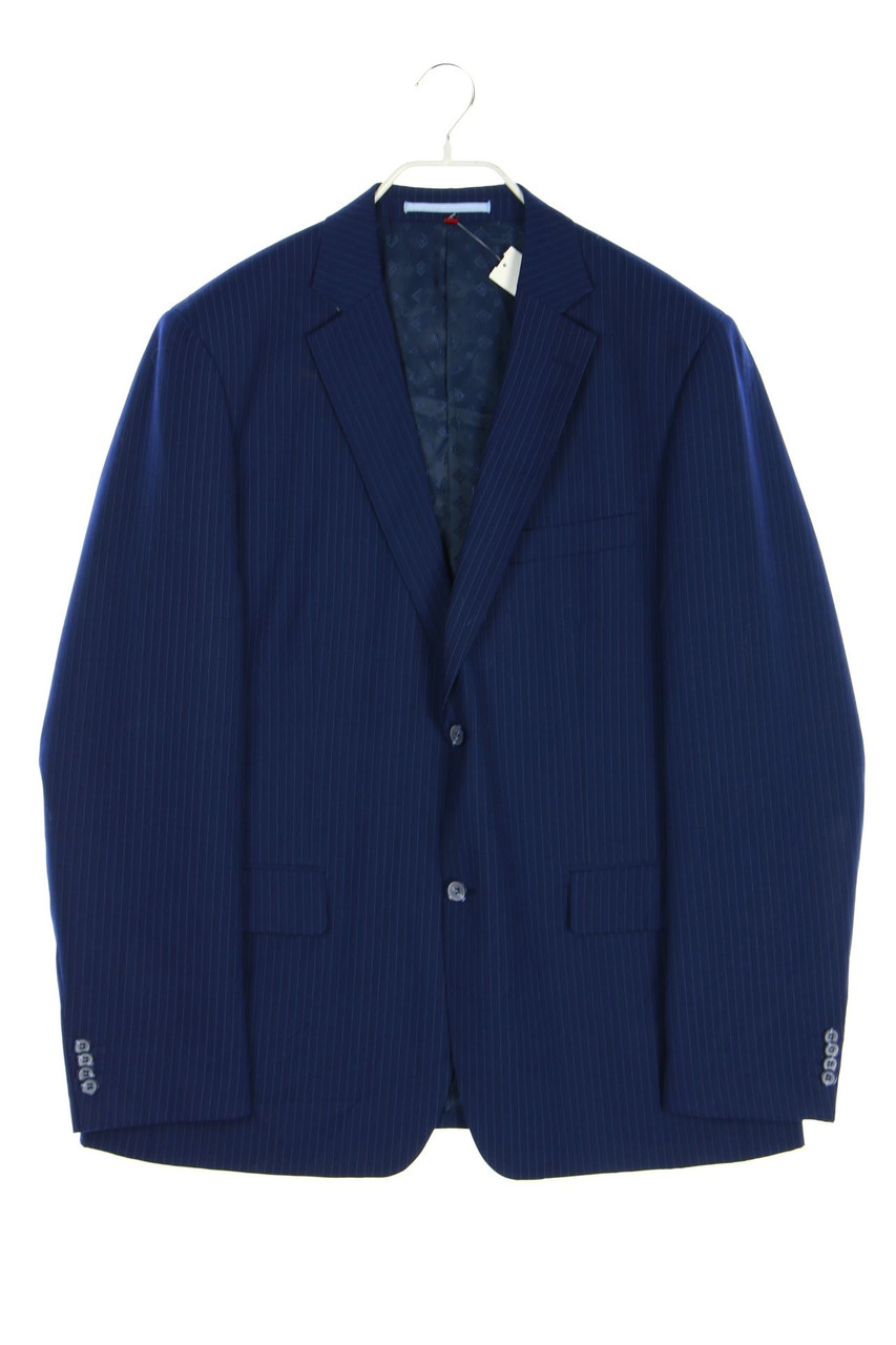 LIV Collection - Sakko aus Woll-Tuch mit Nadelstreifen - 52