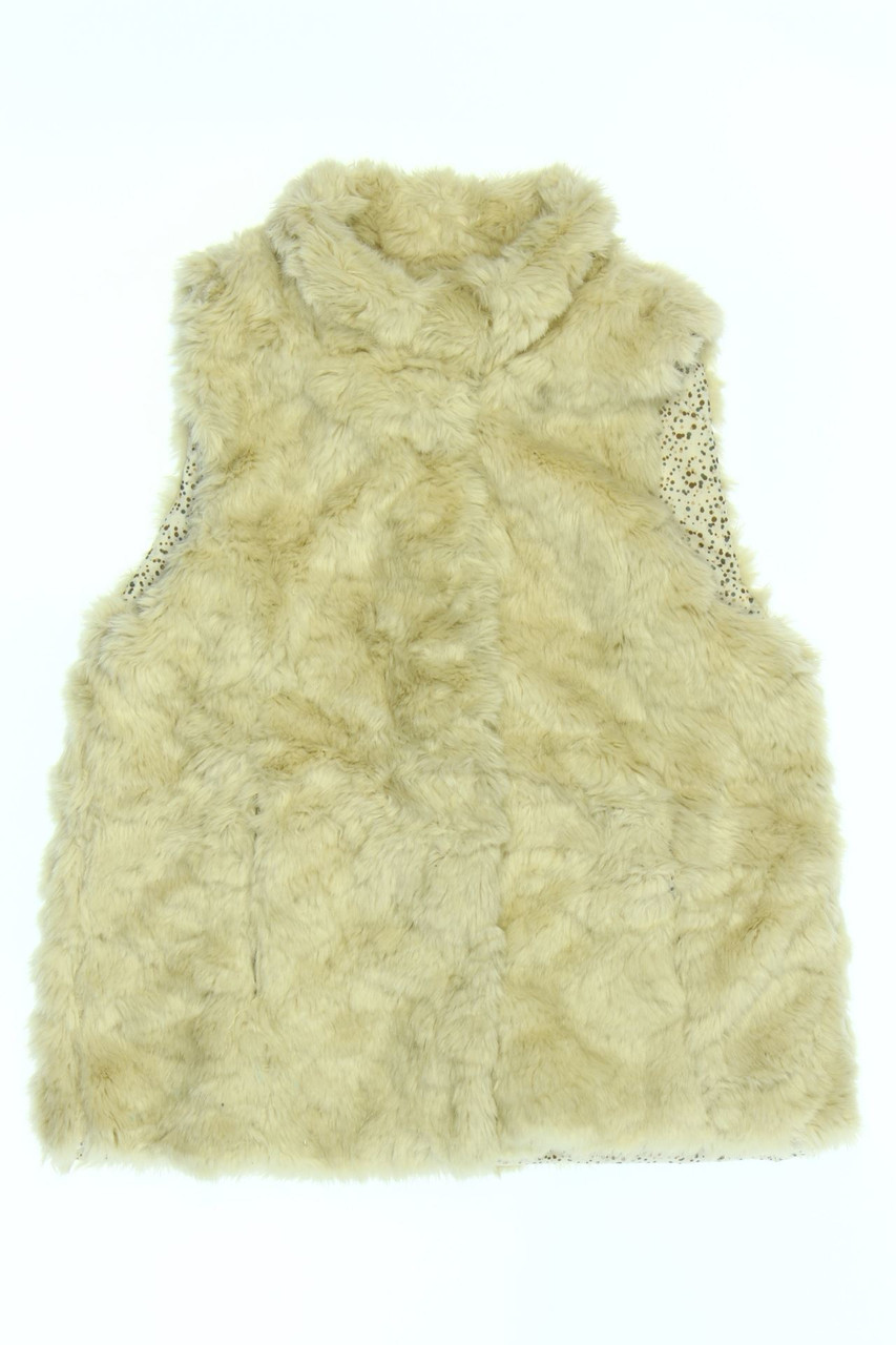 Zara Girls - Fake Fur-Weste - 140