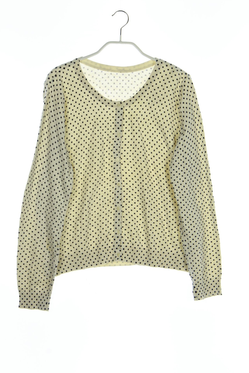 H&M - Strick-Cardigan aus Baumwolle mit Pünktchen - M