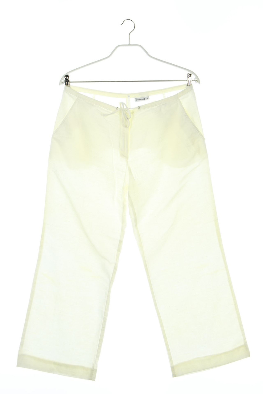 comma - Leinen-Baumwoll-Hose mit Tunnelzug - D 40