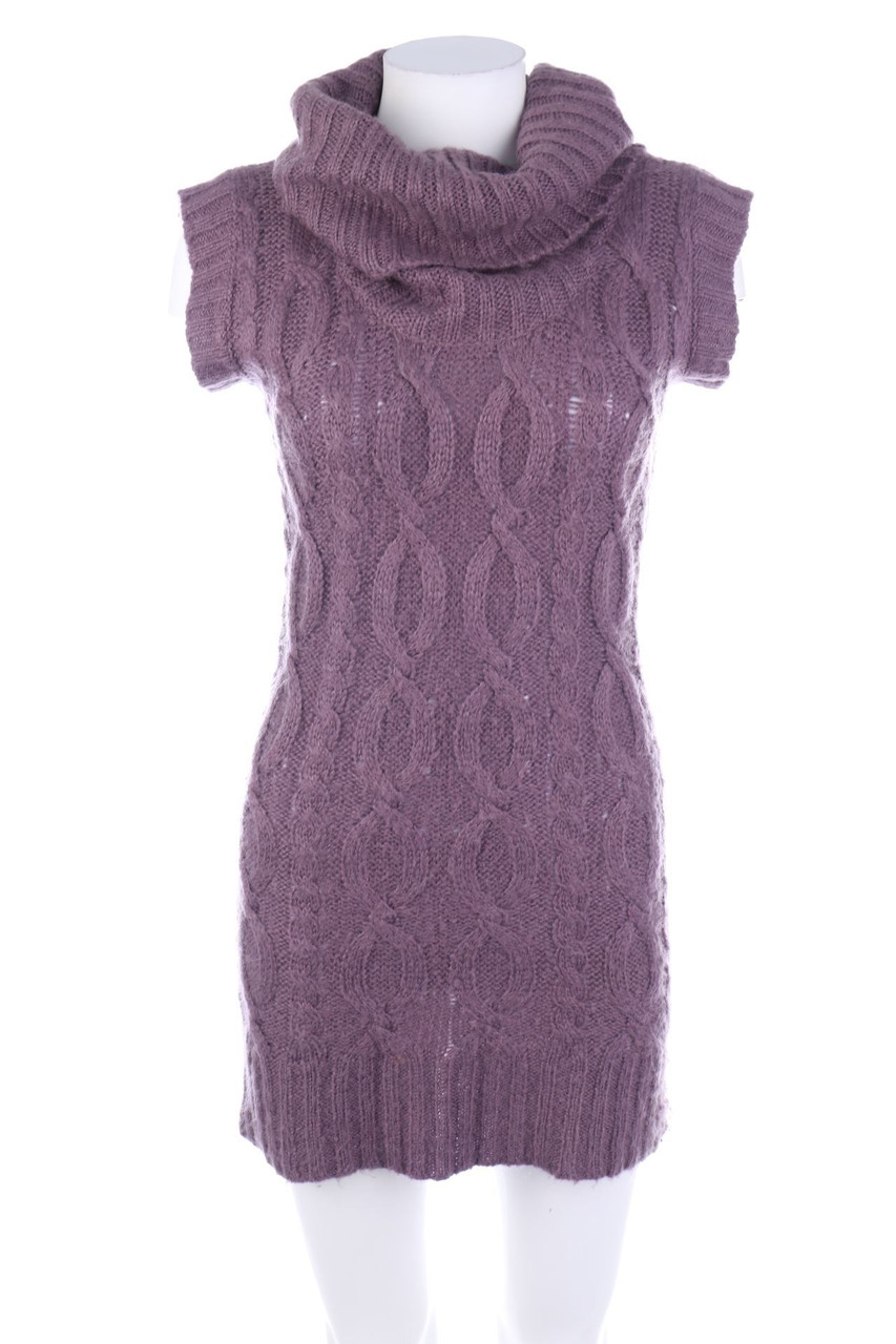 to be FAMOUS - Kurzarm-Strick-Strickkleid - S