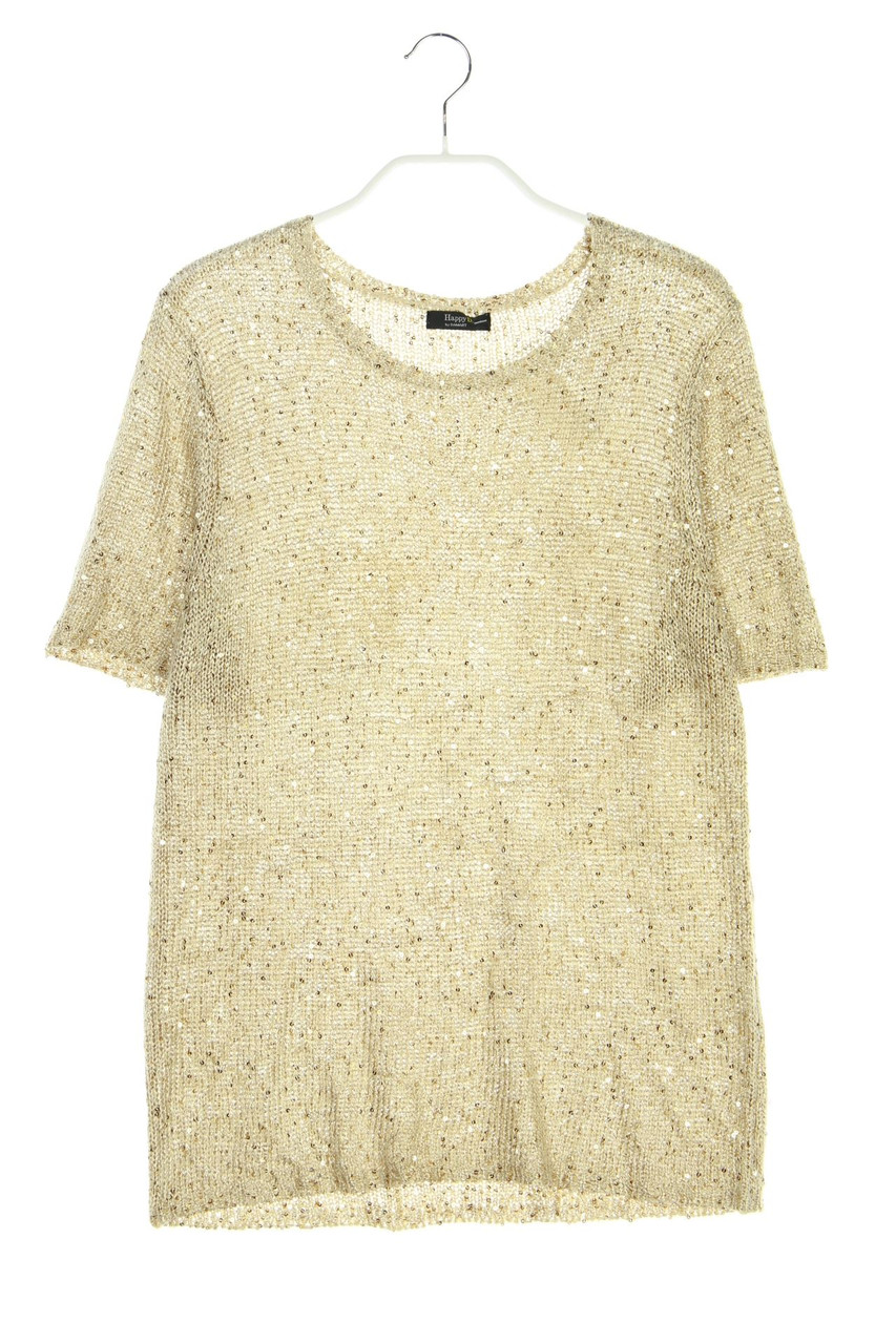 Happy D - Strick-Pullover mit Pailletten - M