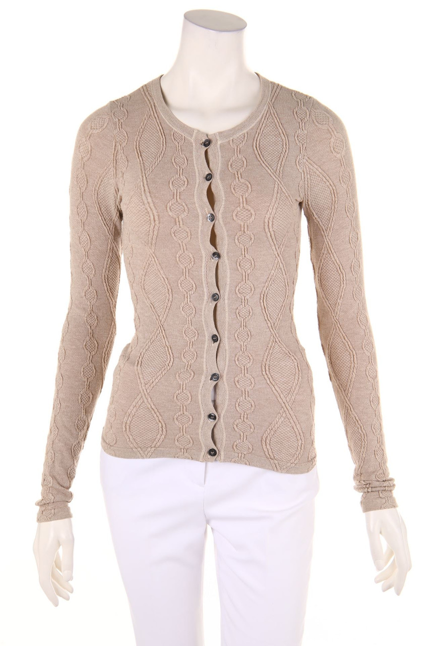 C.P. COMPANY - Cardigan mit Zopf-Muster - XS