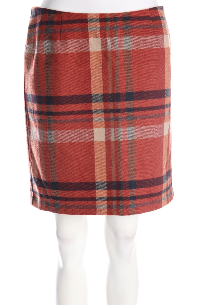 Jake*s - Tartan-Rock aus Woll-Mix mit Karo-Muster - D 38