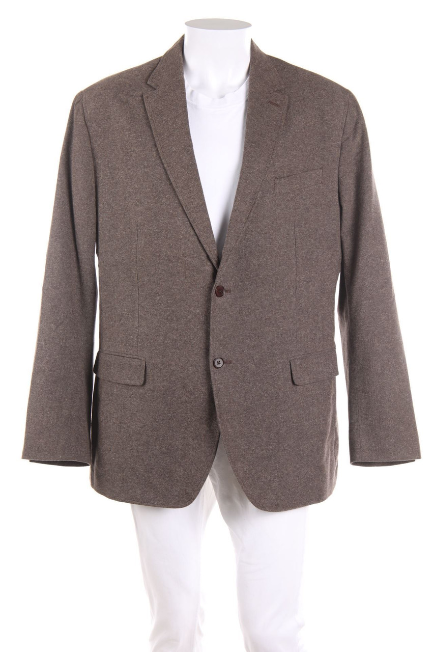 BANANA REPUBLIC - Baumwoll-Blazer mit Elbow Patches - 48