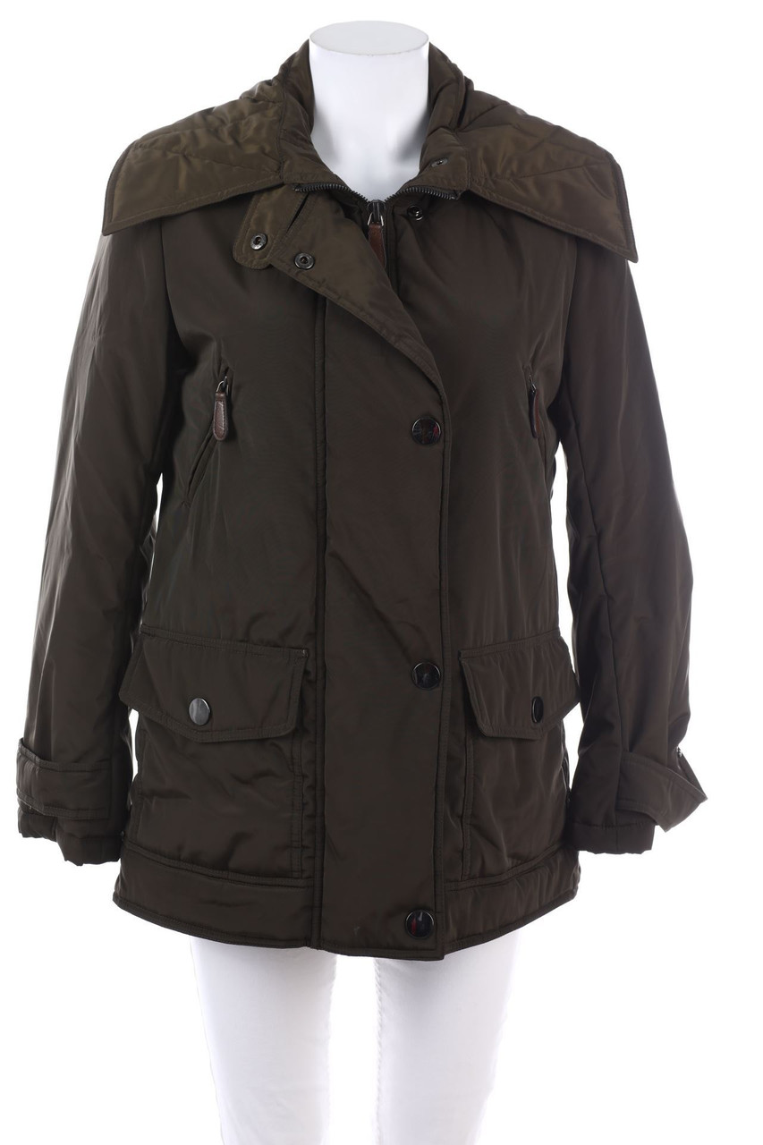Massimo Dutti - wattierte Jacke mit aufgesetzten Taschen - S