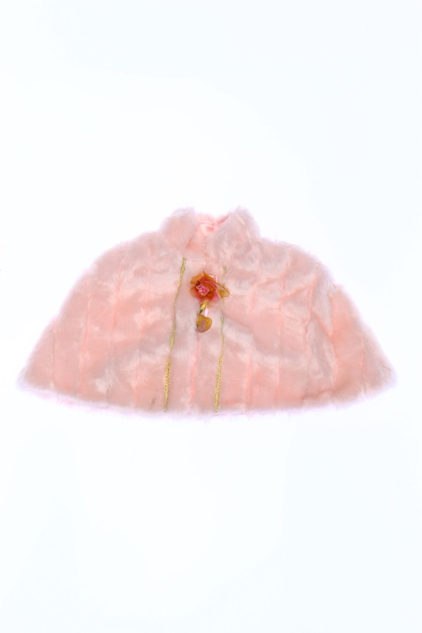 Disney - Fake Fur-Poncho mit Applikationen - 146