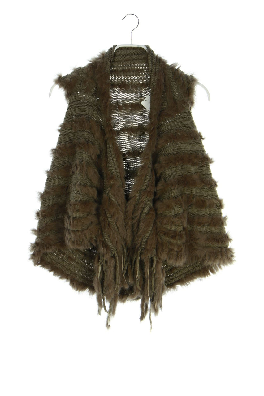 Ohne Label - Weste mit Fransen - M