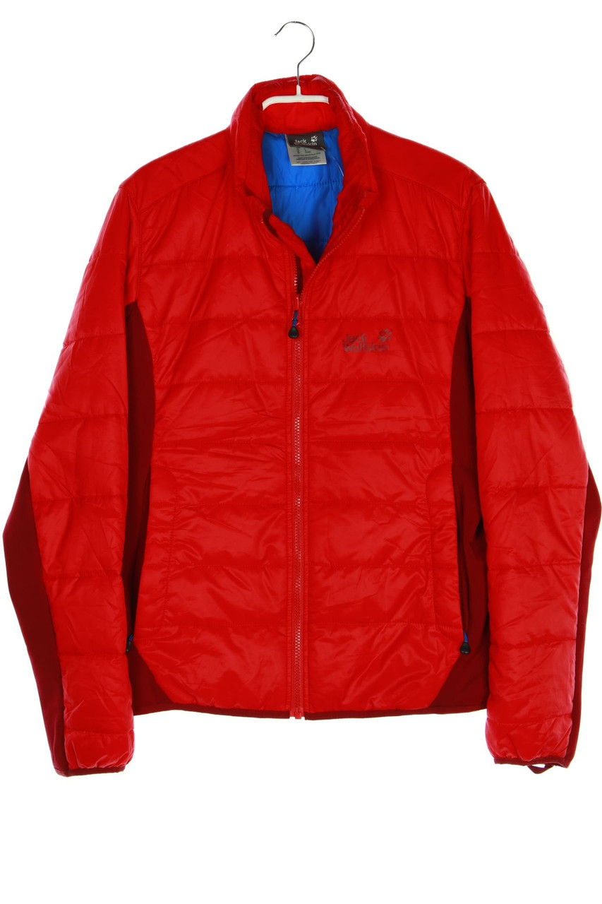 Jack Wolfskin - wattierte Jacke mit Logo-Print - L