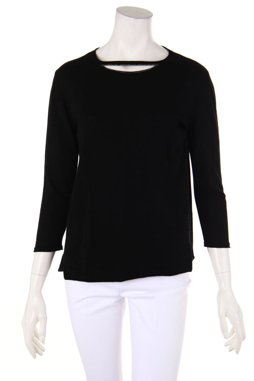 DOROTHEE SCHUMACHER - Schurwoll-Pullover mit Applikationen - L