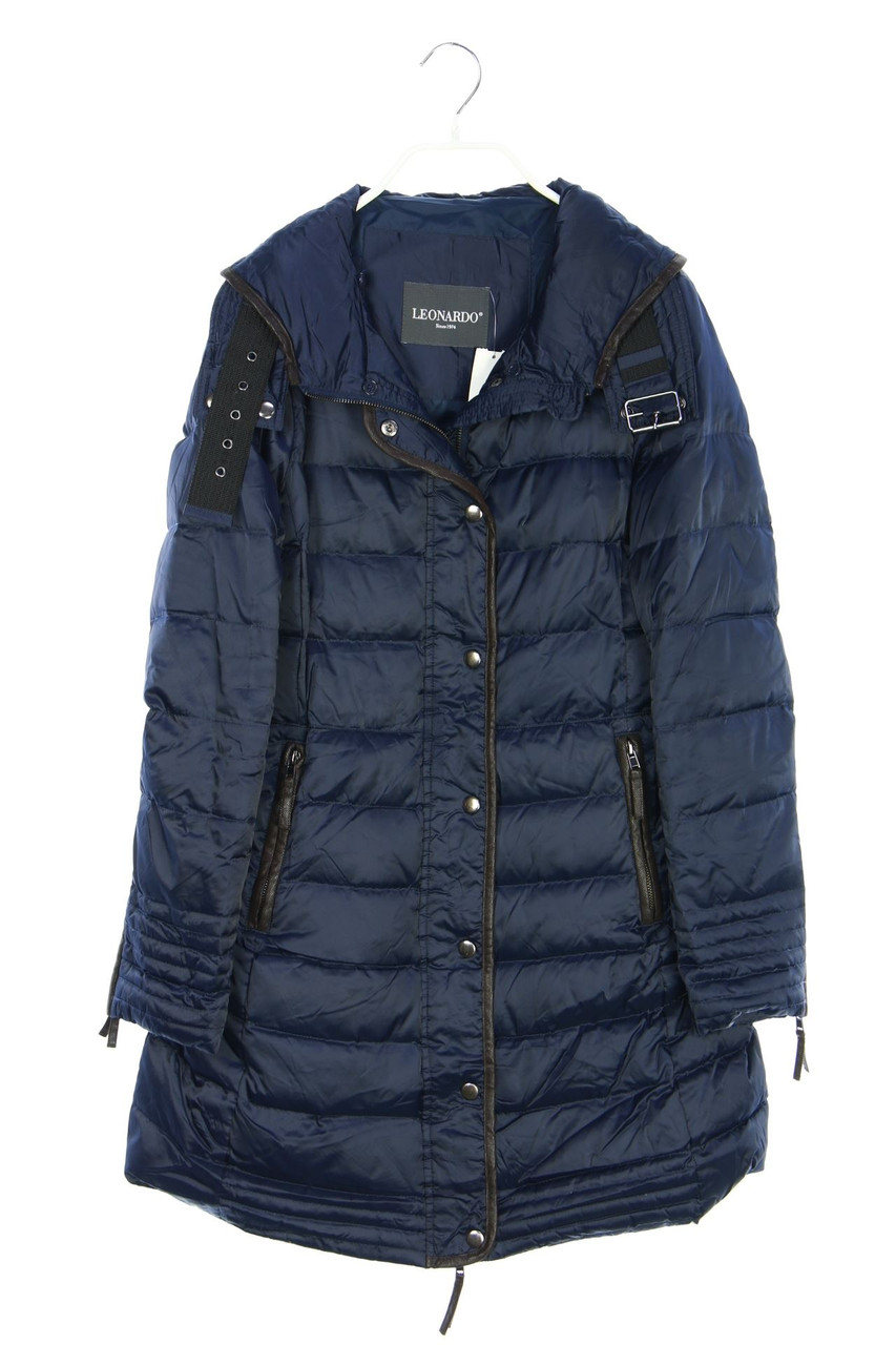 LEONARDO - Daunen-Mantel mit Kapuze - D 36