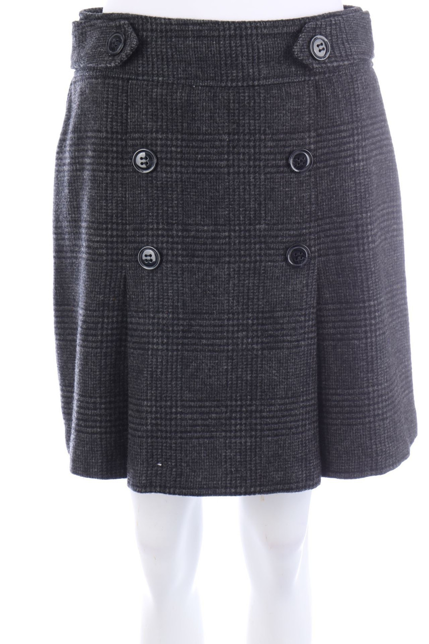 Yessica by C&A - Falten-Mini-Rock aus Woll-Mix - D 36