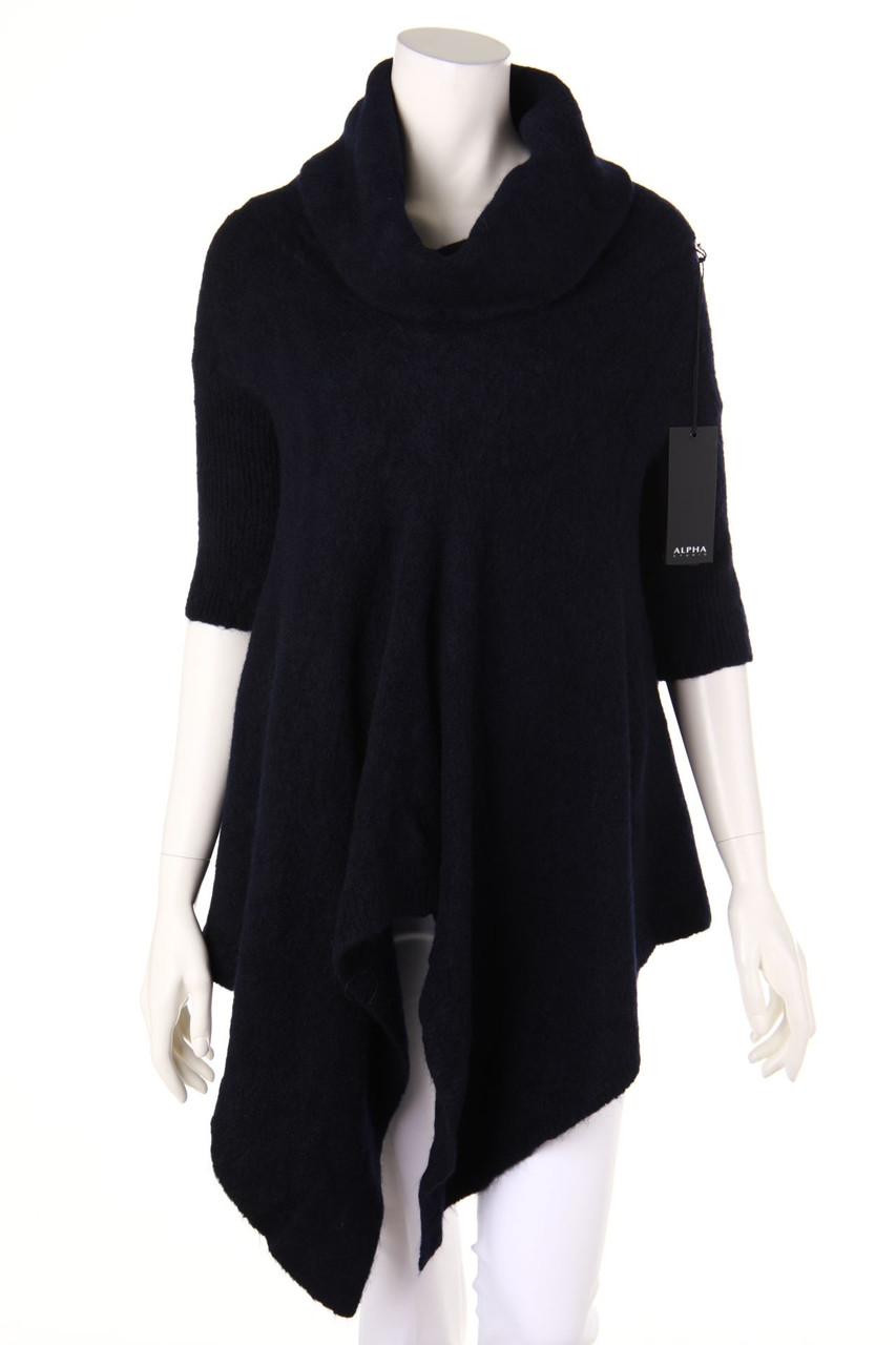 ALPHA STUDIO - Strick-Pullover aus Woll-Mix mit Mohair - D 38