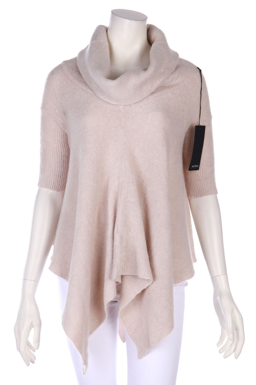 ALPHA STUDIO - Strick-Pullover aus Woll-Mix mit Mohair - D 34