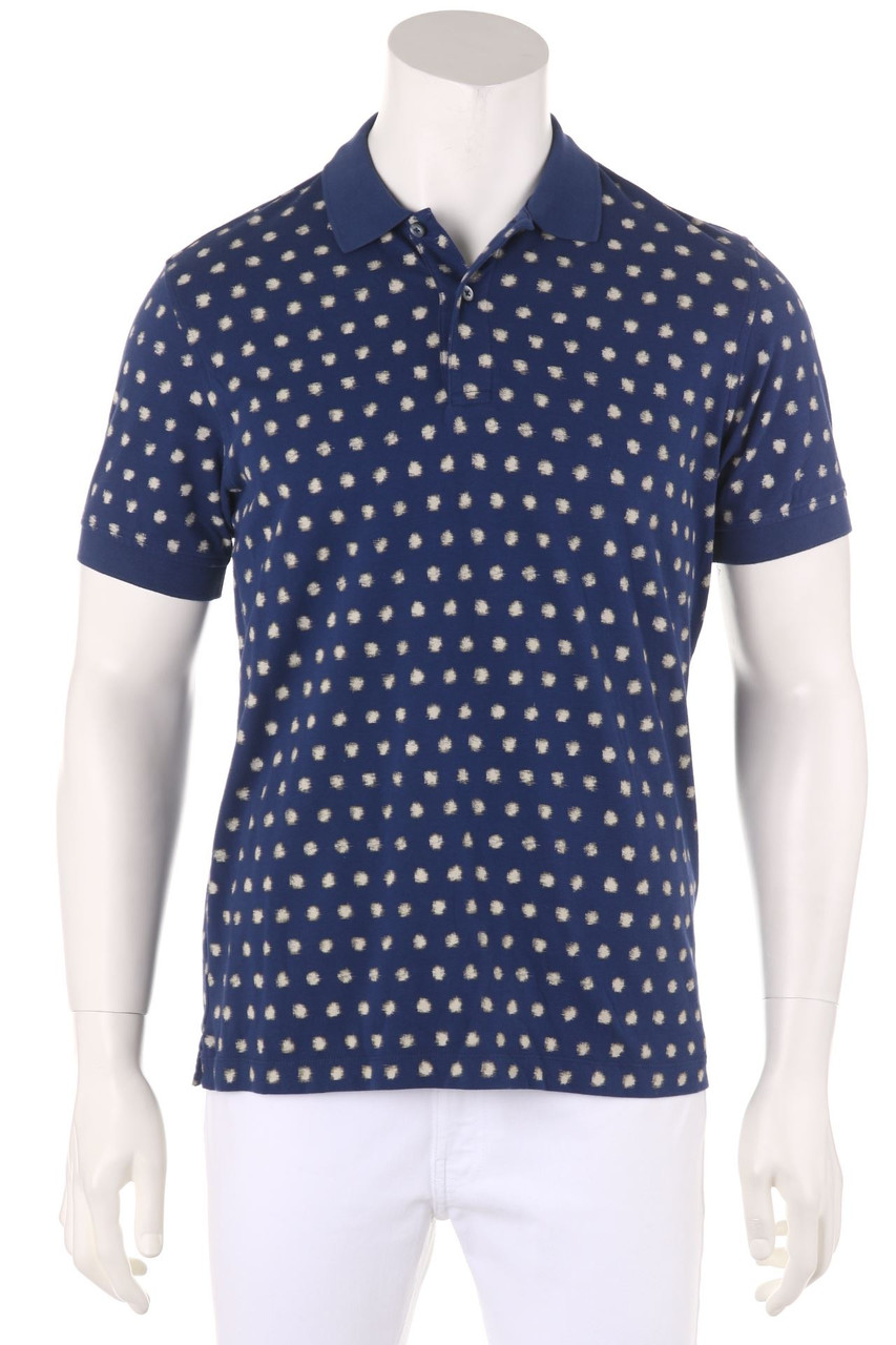 Zegna Sport - Poloshirt aus Baumwoll-Mix mit Punkten - S