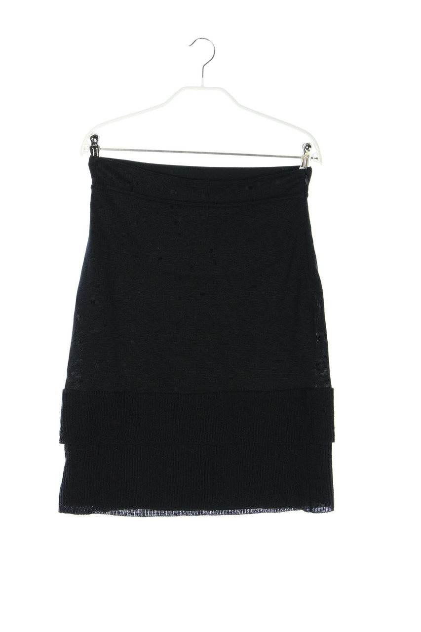 eclectic - Strick-Rock aus Leinen im Layer Look - D 38