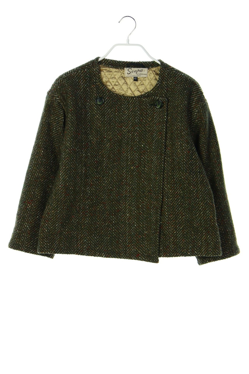 SCAPA - Cropped-Woll-Jacke - D 42