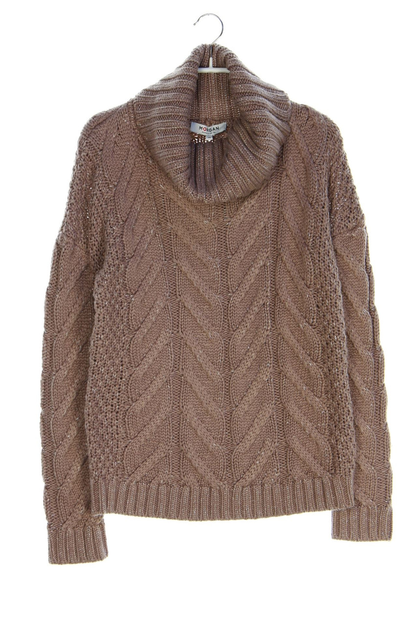 MORGAN - Strick-Pullover mit Metallic-Effekt - XS