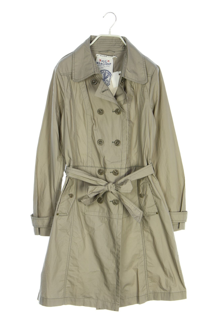 NILE - Trenchcoat aus Baumwolle mit Riegeln - M