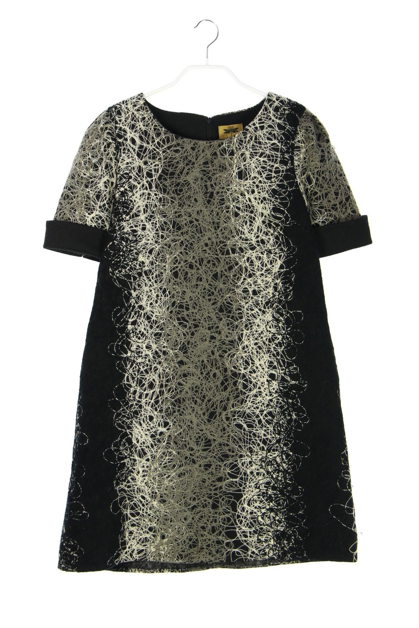 RN LONDON - Muster-Strickkleid - S