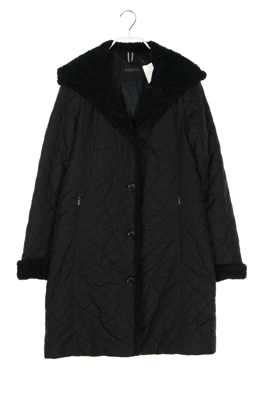 BARONIA - Stepp-Mantel mit Kapuze - D 36