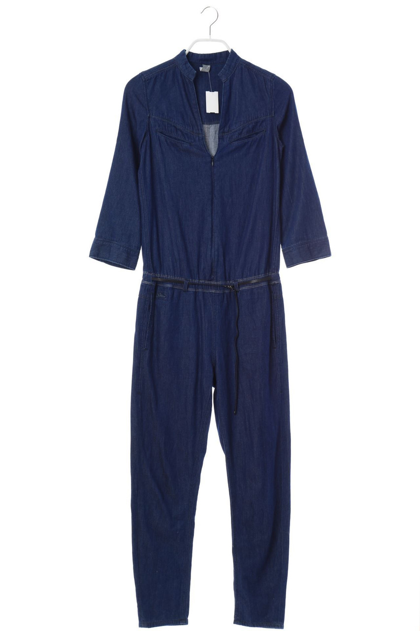 G-STAR WOMEN - Jeans-Jumpsuit mit Krempel-Ärmeln - XS