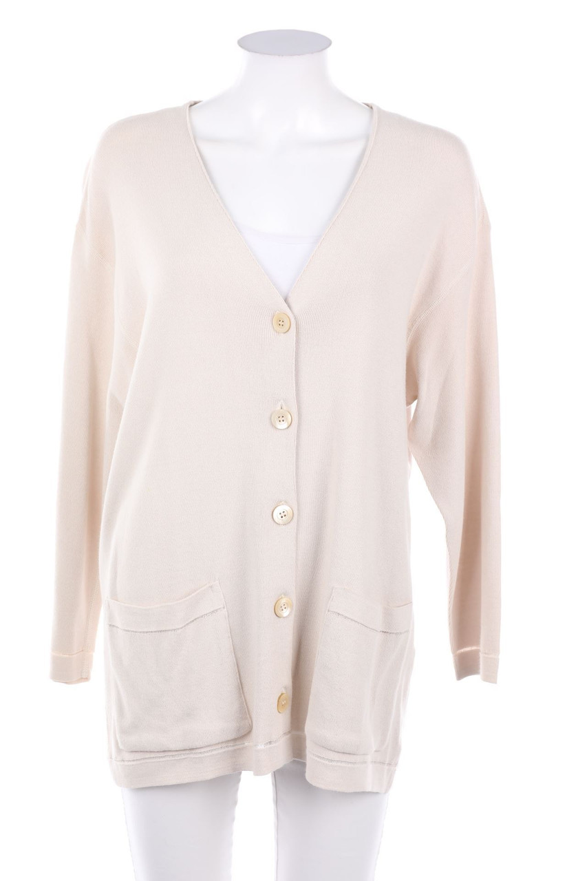 MARC CAIN - Cardigan mit aufgesetzten Taschen - D 34