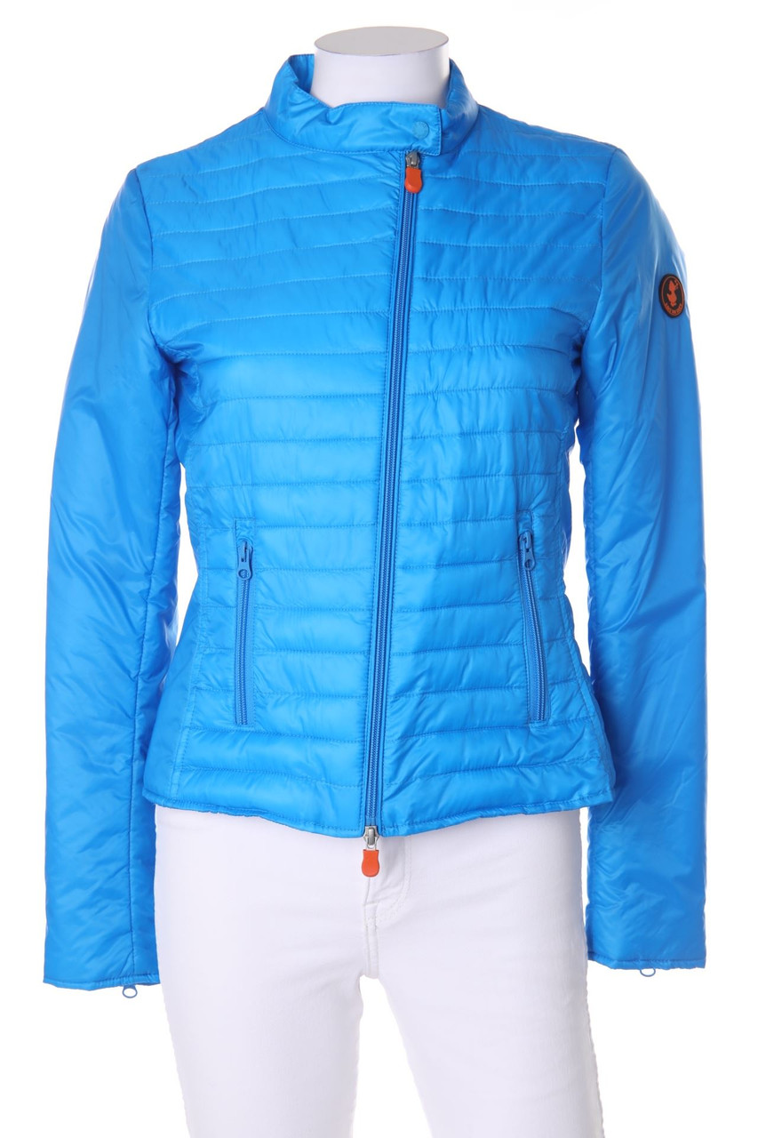 SAVE THE DUCK - wattierte Jacke mit Logo-Patch - S