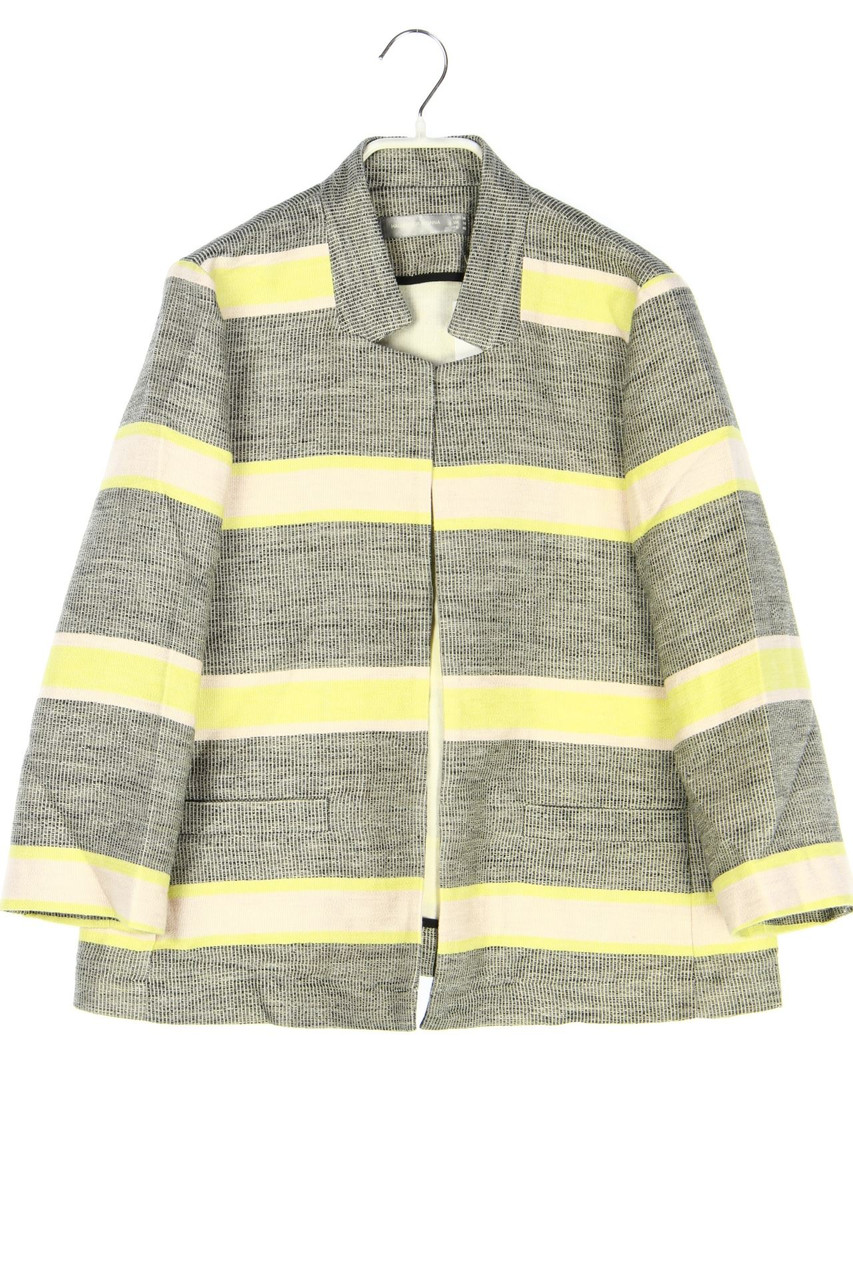 HALLHUBER - Blazer-Jacke aus Leinen-Mix mit Streifen - D 38