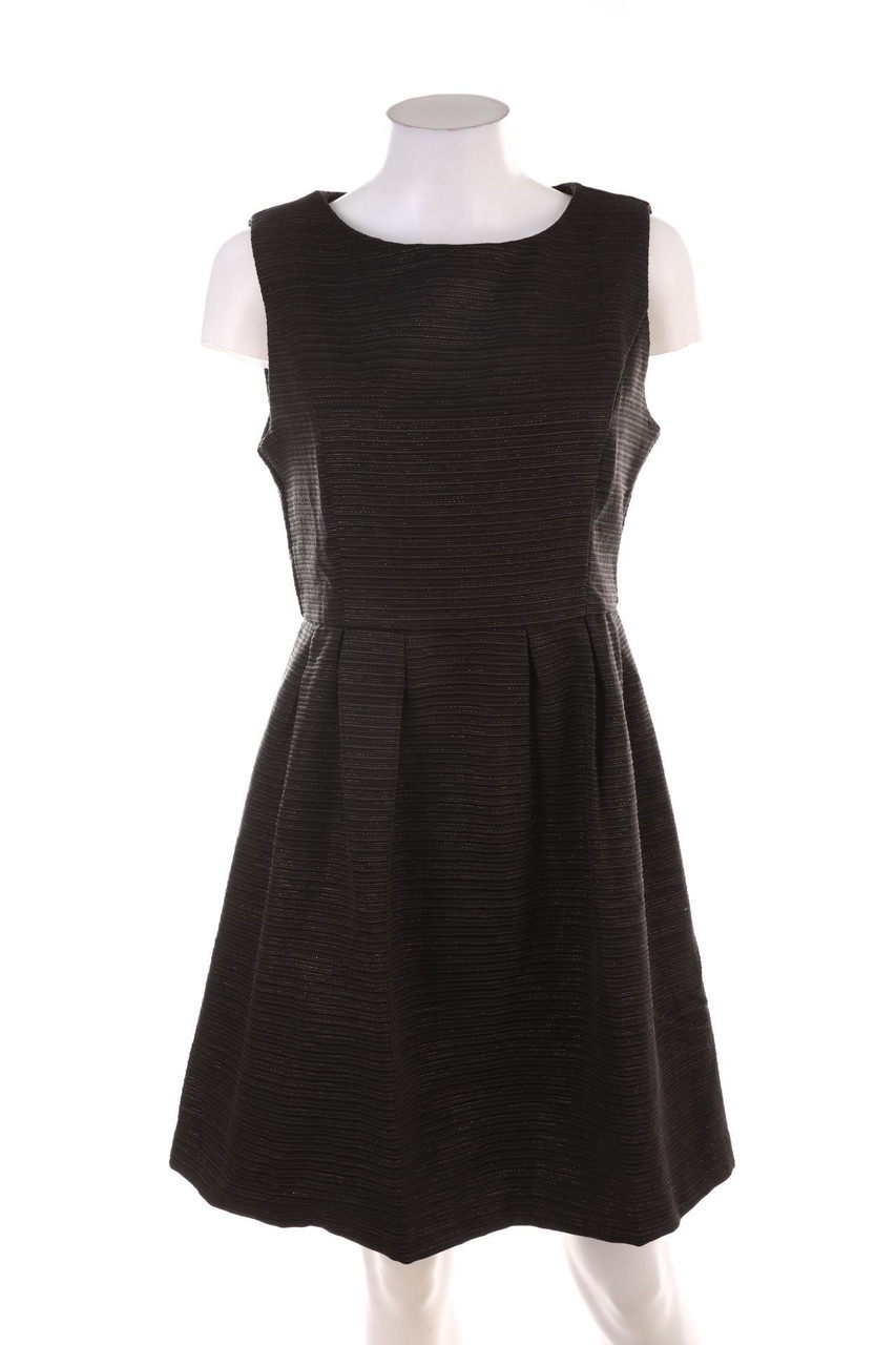 LUCY PARIS - Glitzer-Kleid mit Falten - D 42