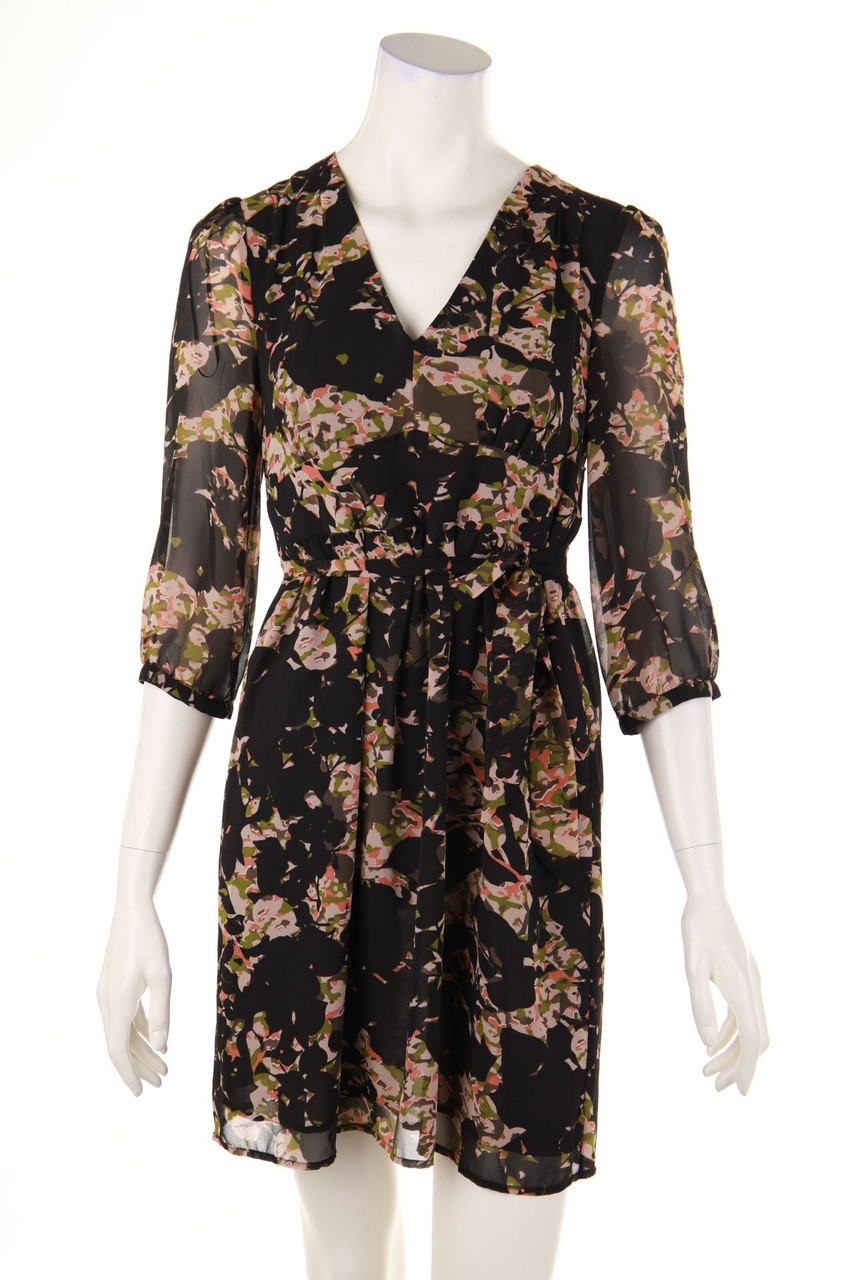 AVANT PREMIERE - Kleid mit floralem Muster - D 38