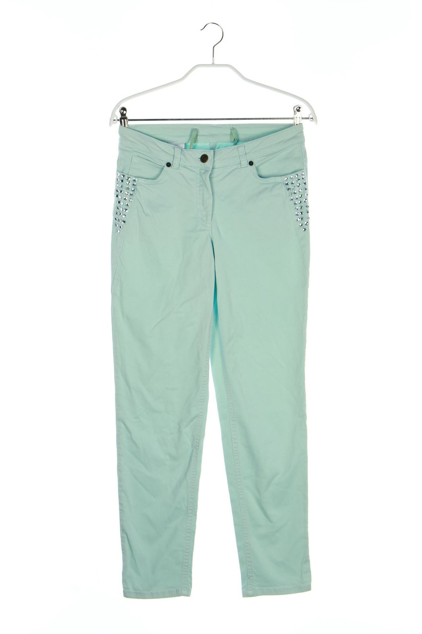 M MADELEINE - Jeans mit Schmuckstein-Applikation - S