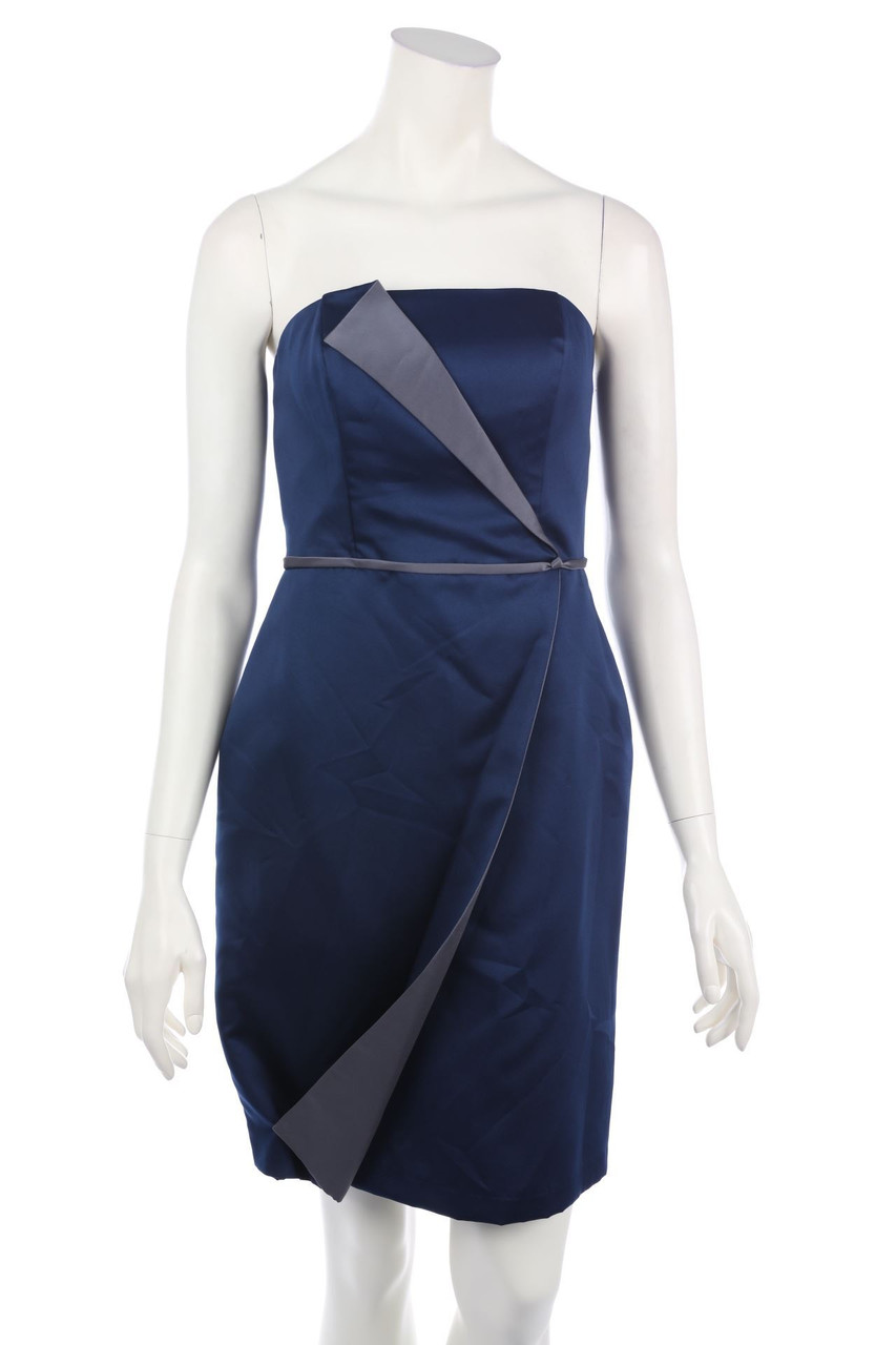 alfred angelo - Bandeau-Cocktailkleid in Wickel-Optik - S