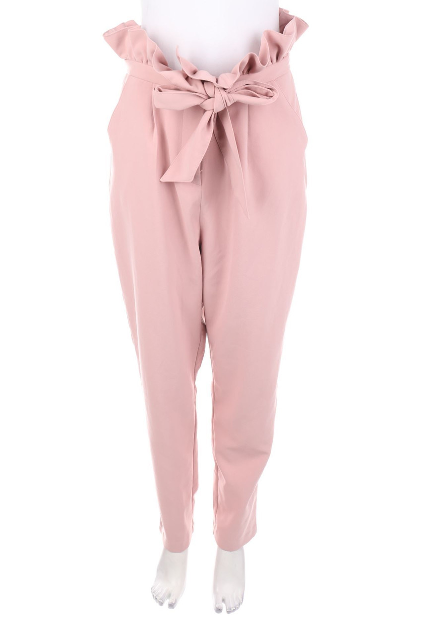 Lost Ink - Paperbag-Hose mit Raffungen - D 38