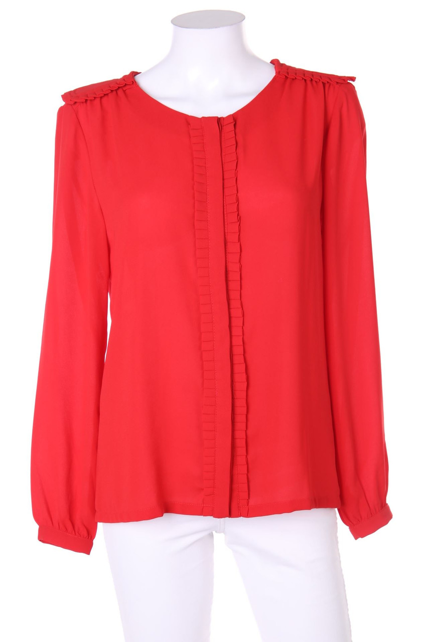 LYNN ADLER - Bluse mit Falten - M