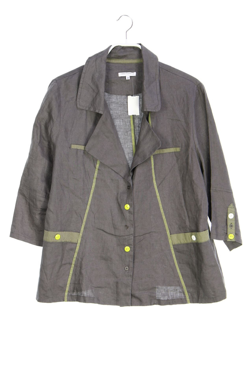 EMMA PERNELLE - Jacke aus Leinen - D 48