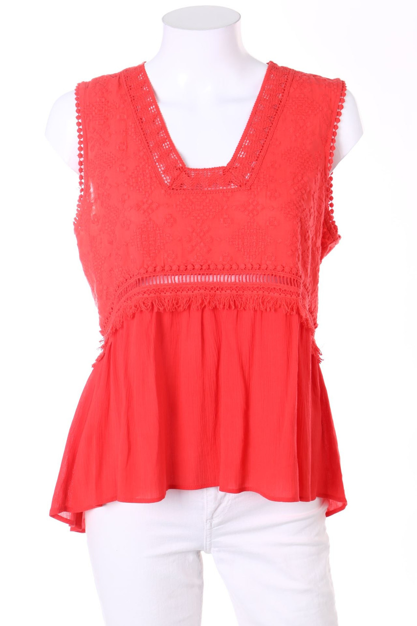 KOOKAI - Top im Boho-Stil mit Stickereien - D 38